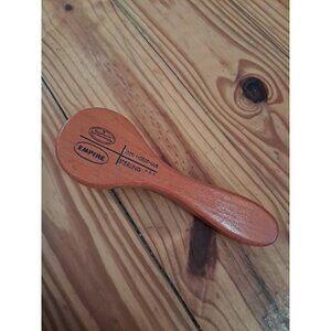 Vintage Empire Shoe Brush ~ Mini - Shine ~ Hardwood Handle ~ Made in USA